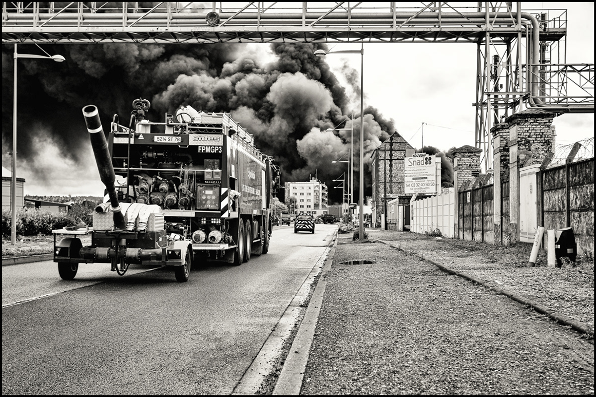 Rouen, Incendie Lubrizol, Sept 2019