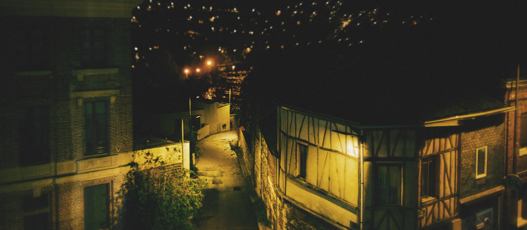 Rouen, la Nuit, Route de Darnétal