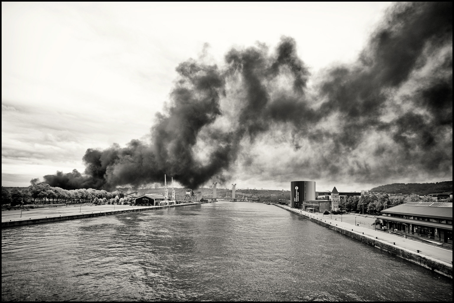 Rouen, Incendie Lubrizol, Sept 2019
