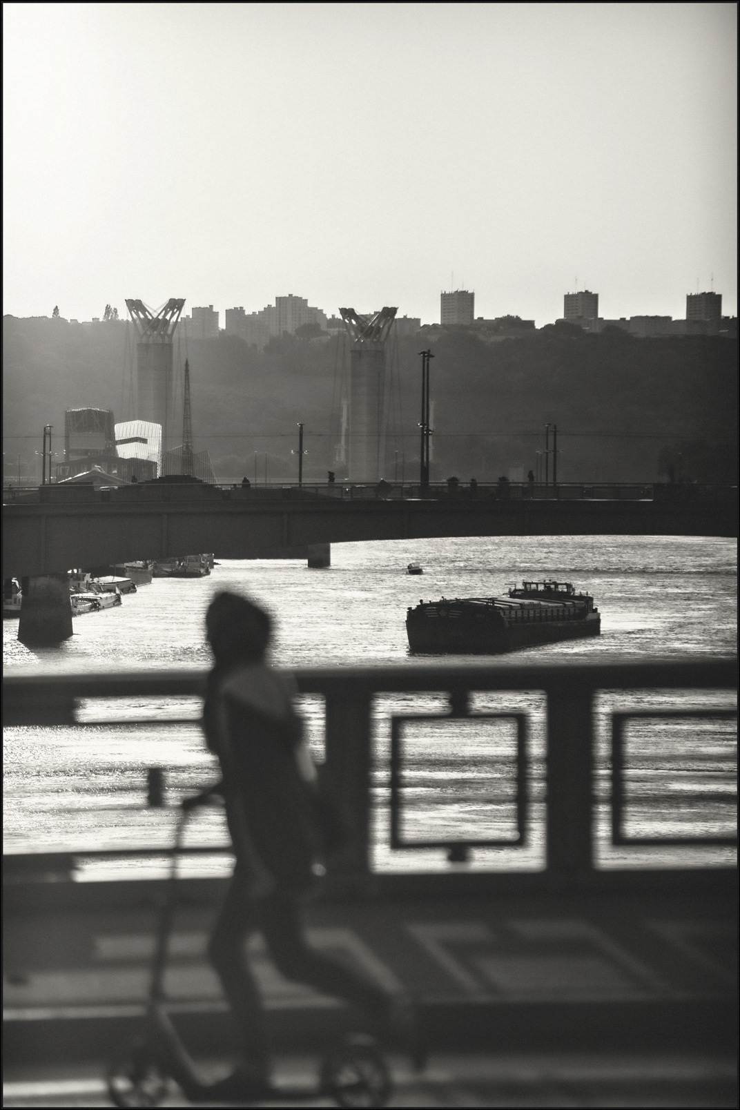 Rouen, sur le pont