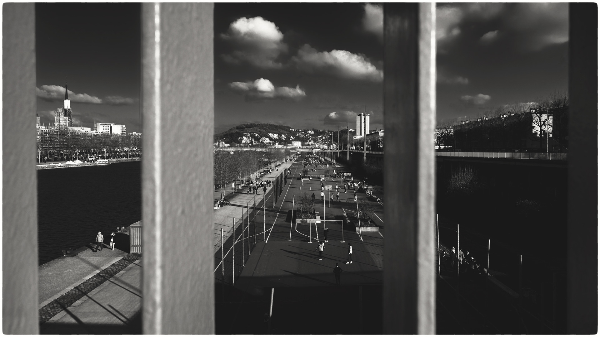 Rouen, Nuages
