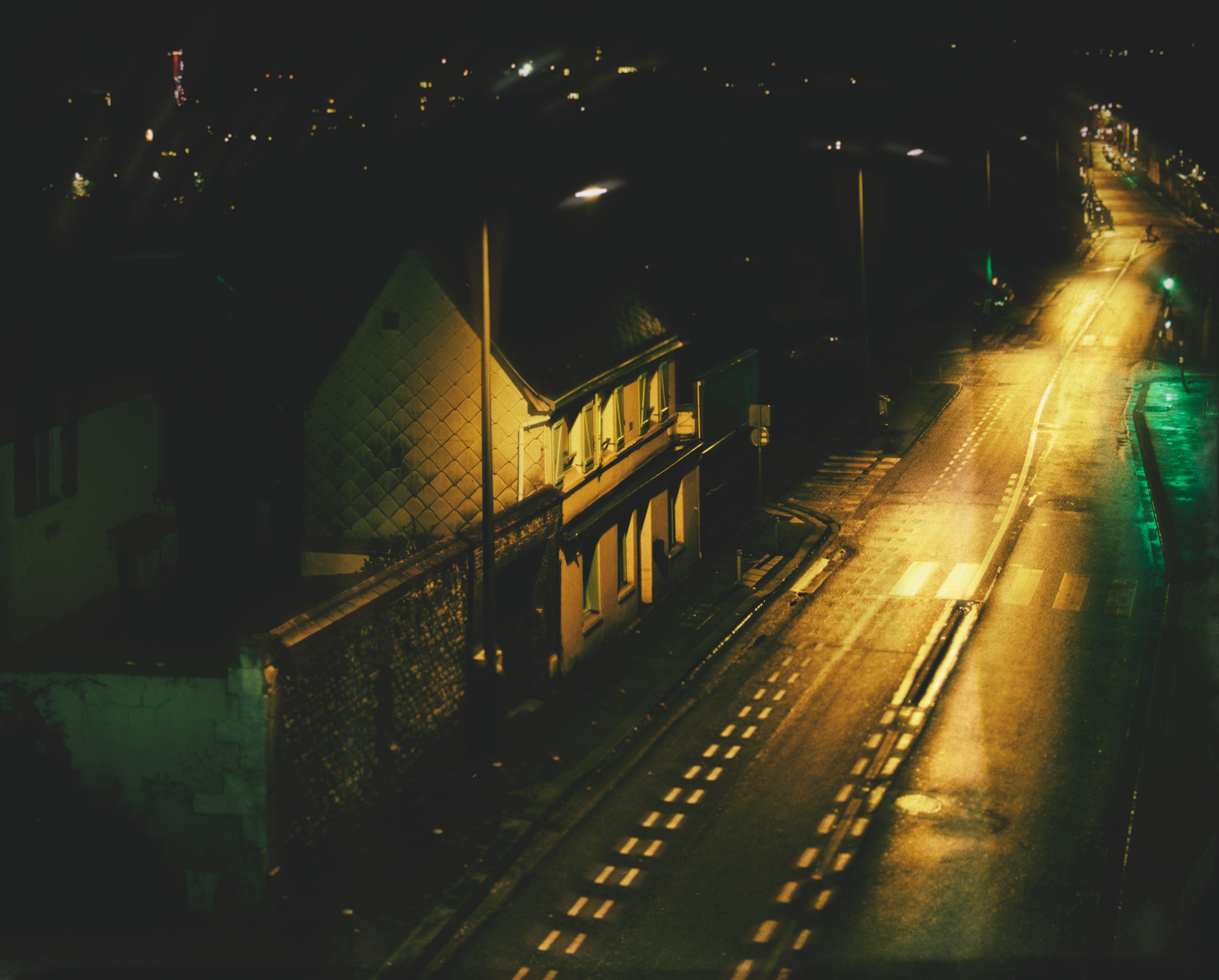 Rouen, la Nuit, Route de Darnétal