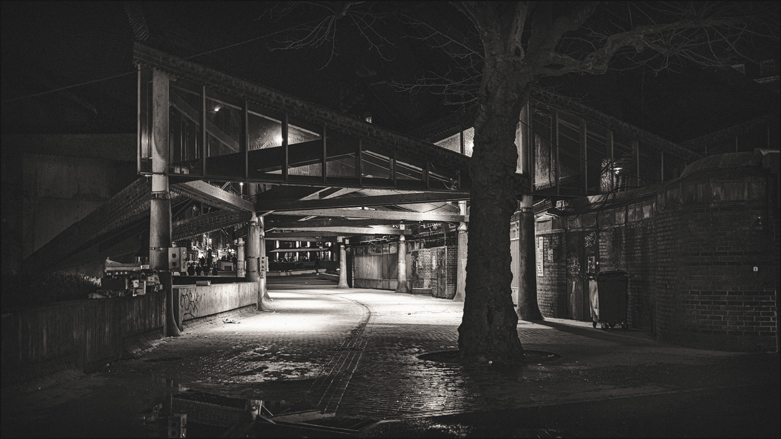 Rouen, marché de nuit
