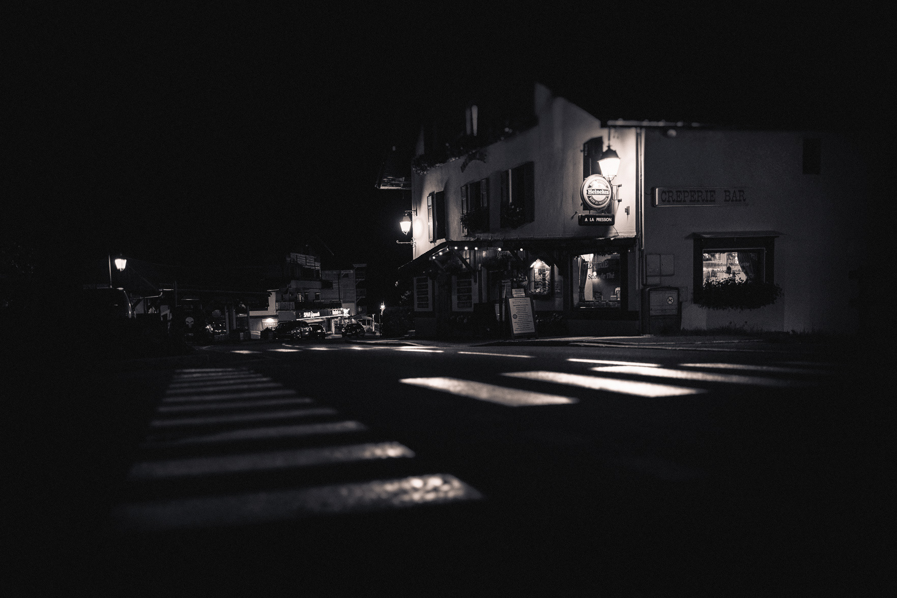 Les Contamines Montjoie, la Nuit