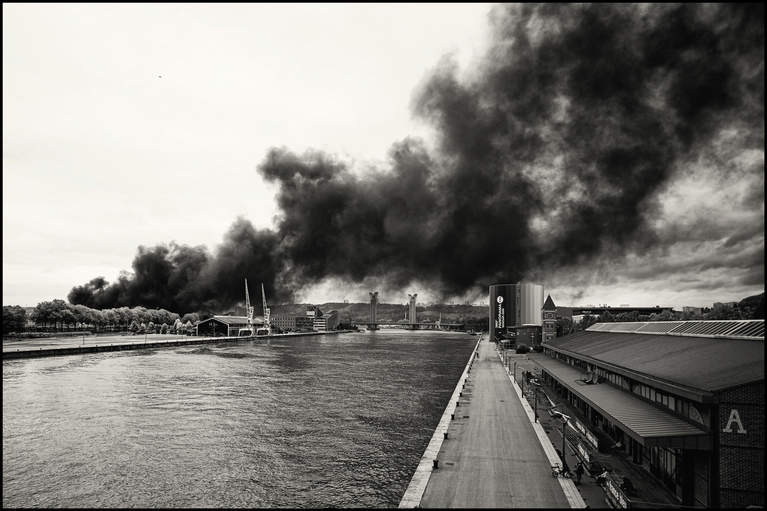 Rouen, Incendie Lubrizol, Sept 2019