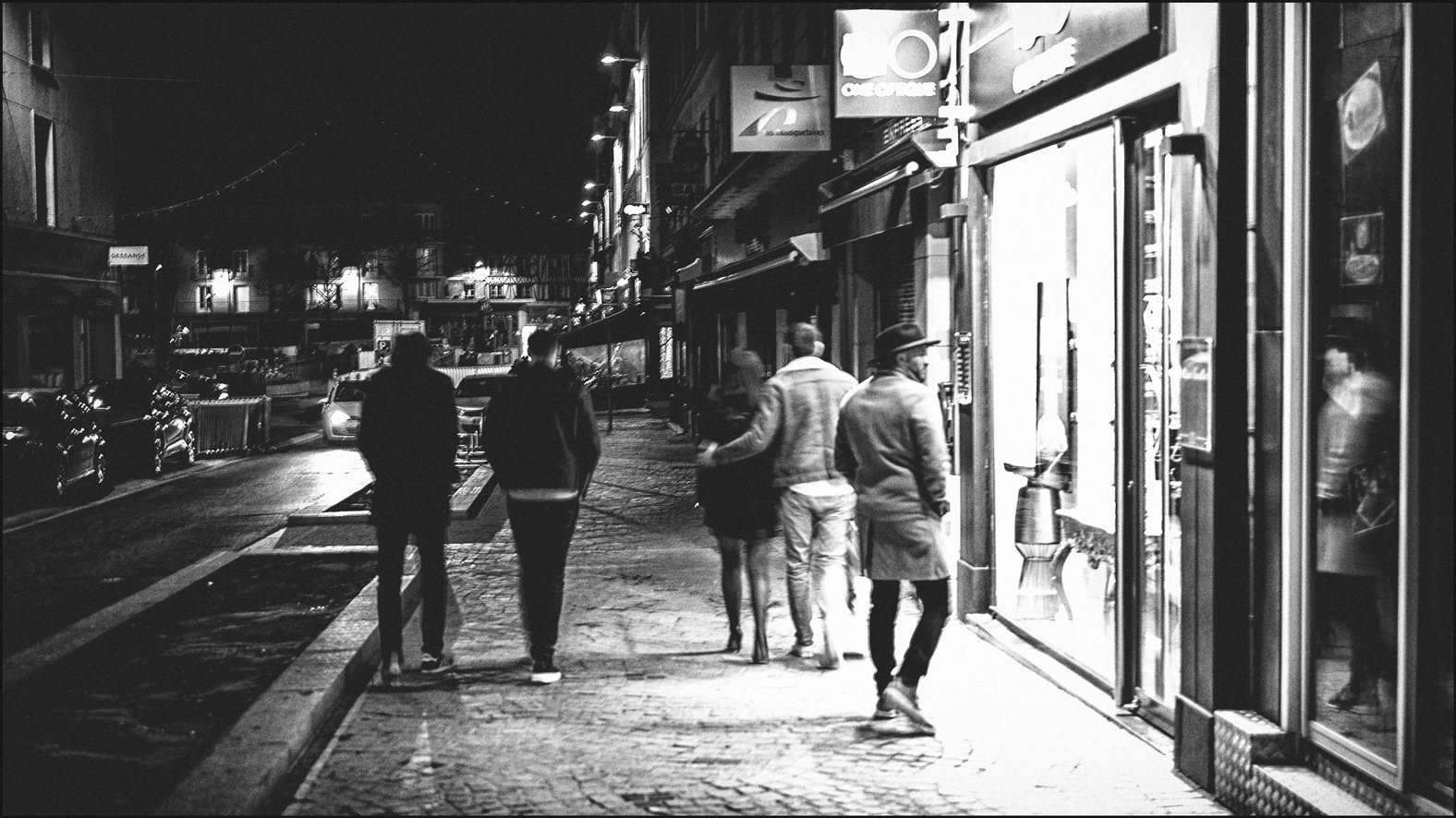 Rouen by night