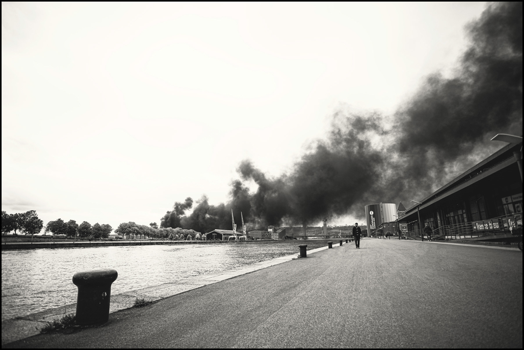Rouen, Incendie Lubrizol, Sept 2019