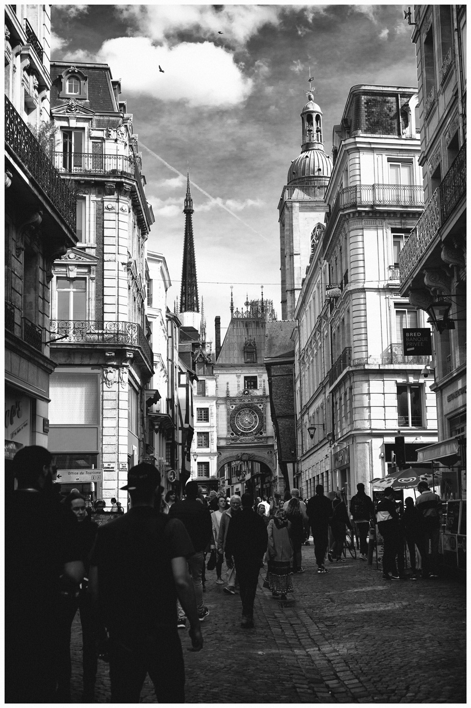 Rouen, Rue du Gros Horloge