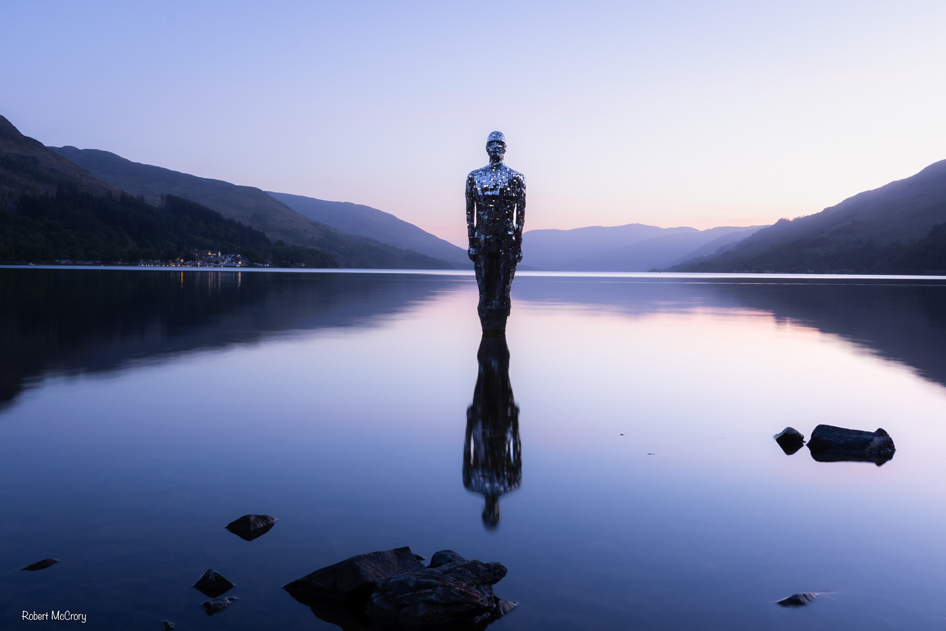 Mirror Man, Loch Earn, Scottish Highlands