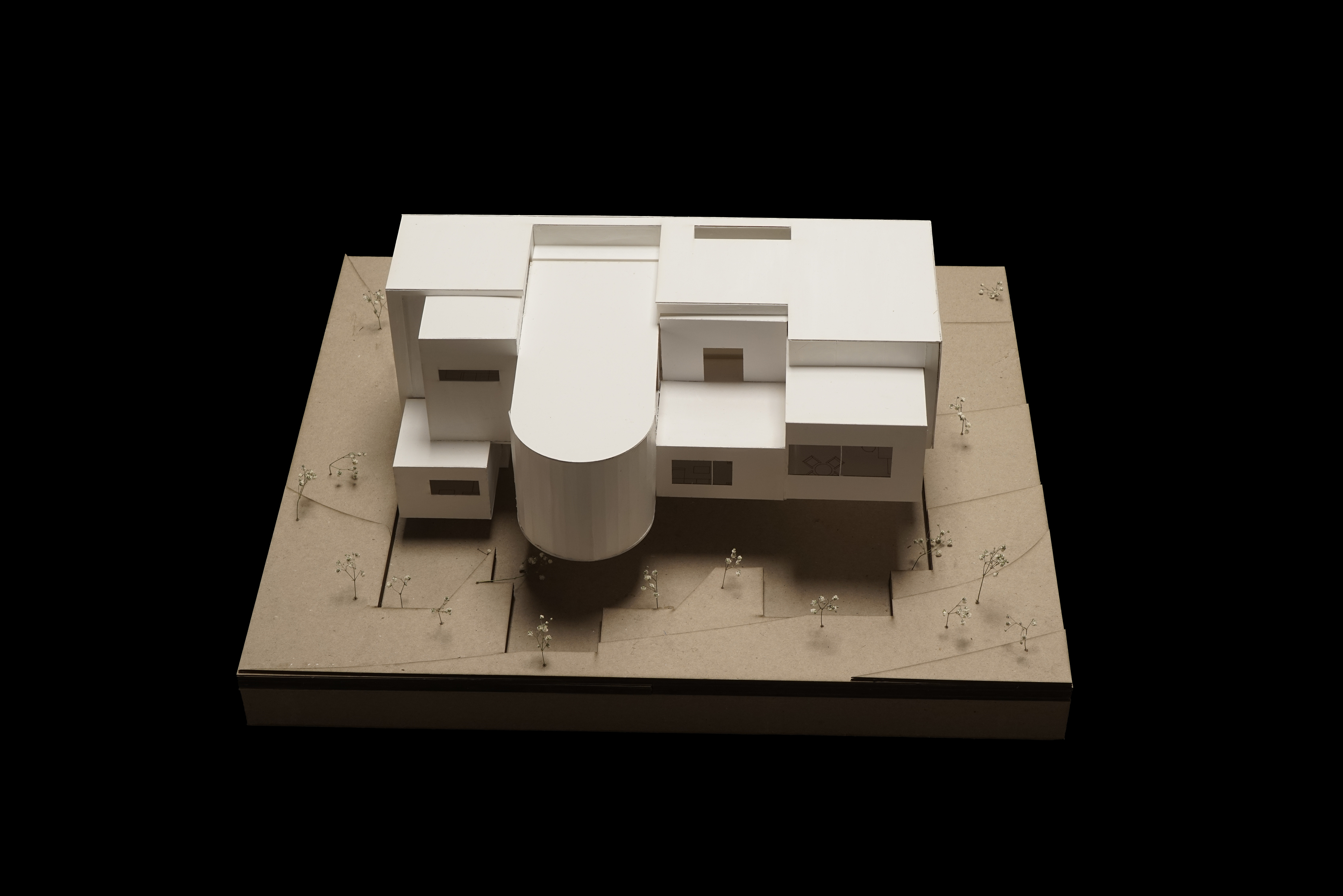 Physical Model - Scale: 1/8" = 1'-00"