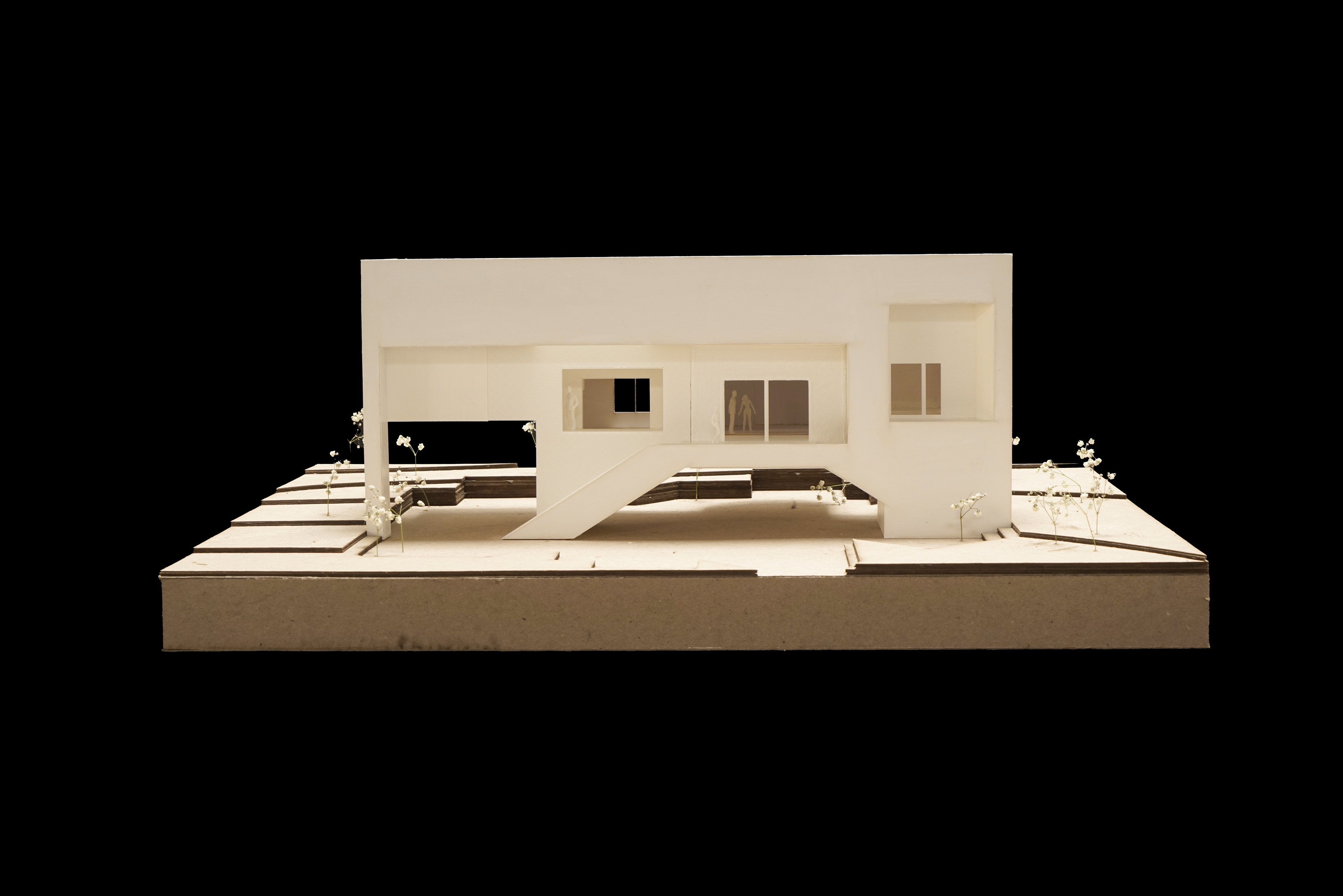Physical Model - Scale: 1/8" = 1'-00"