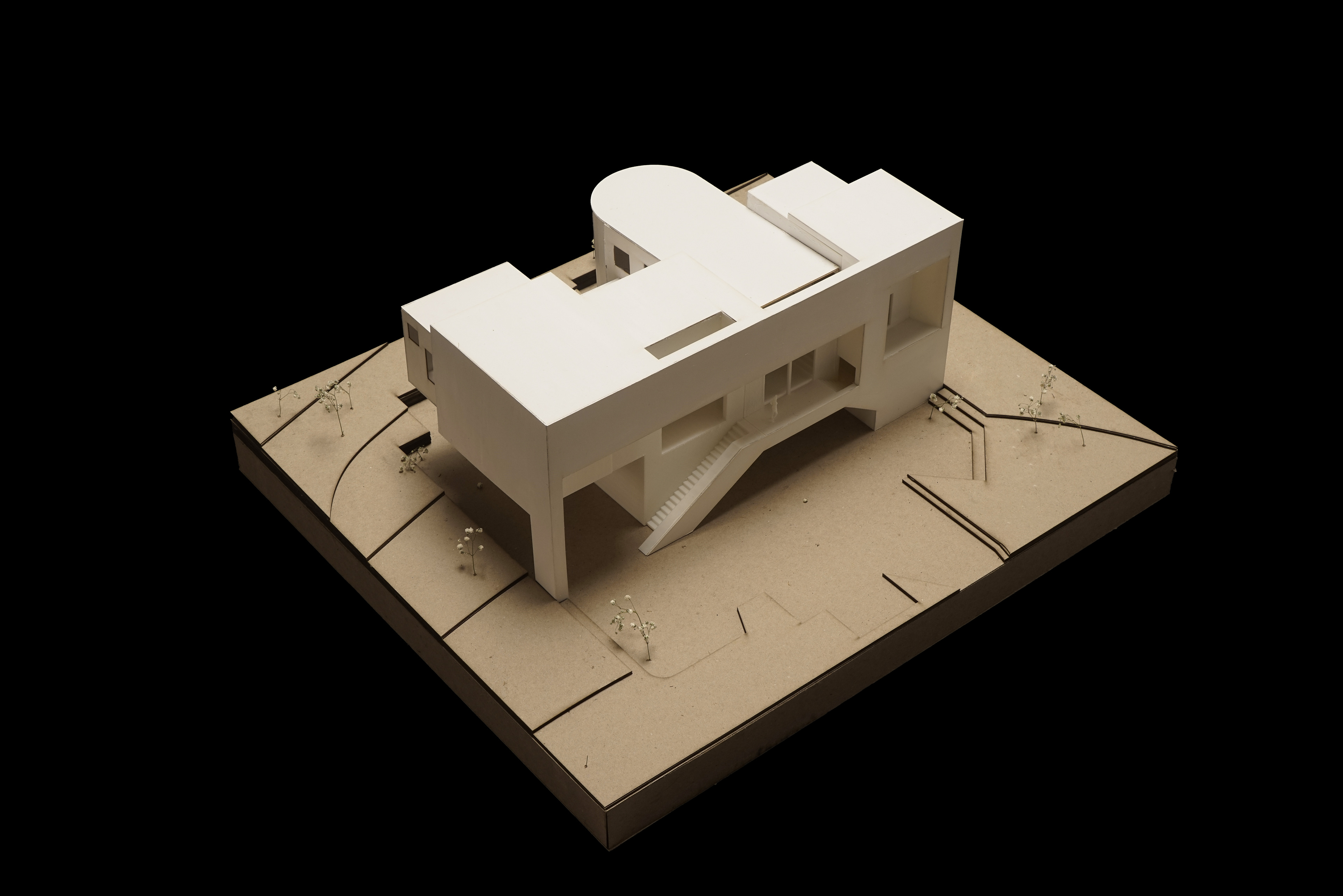 Physical Model - Scale: 1/8" = 1'-00"