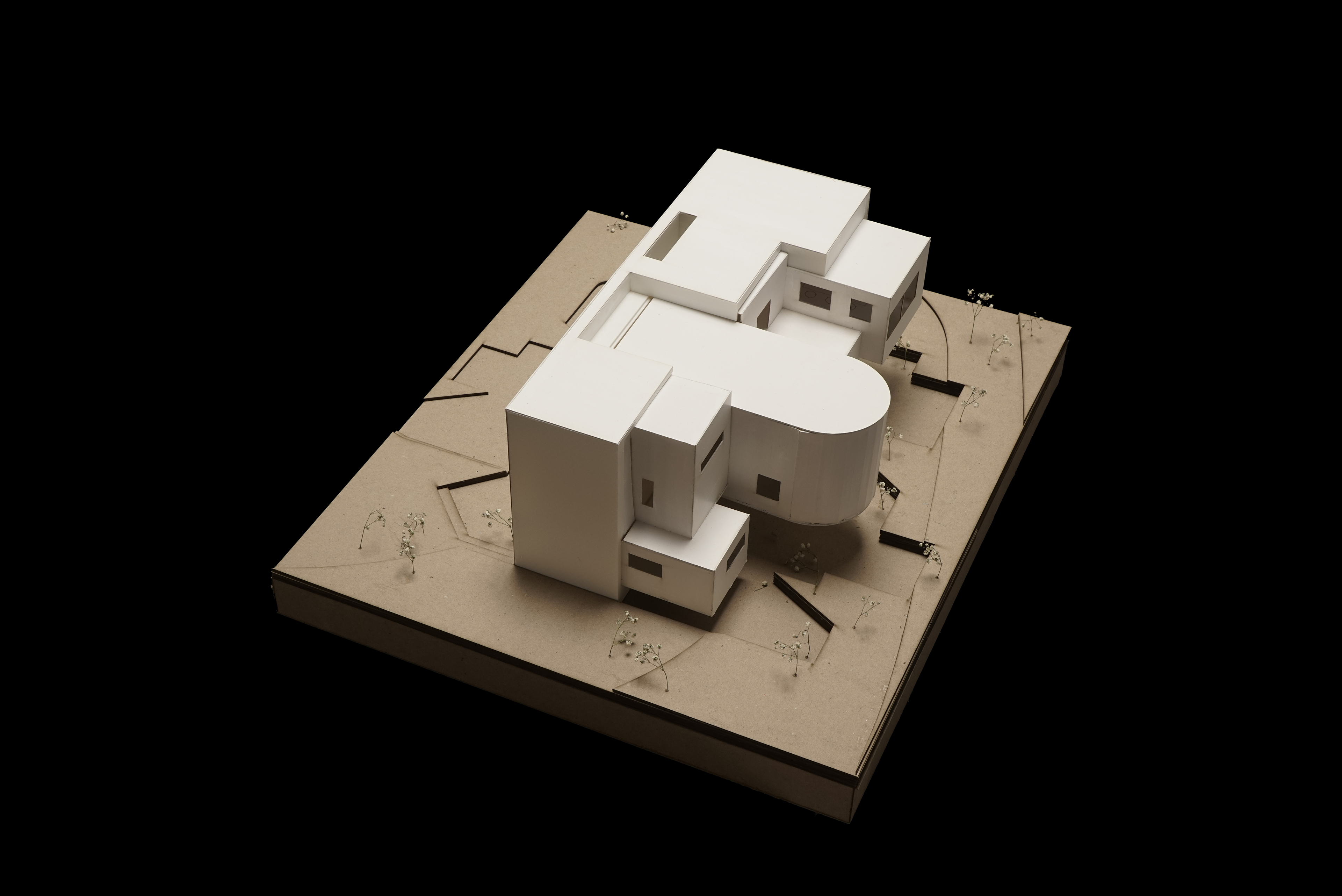 Physical Model - Scale: 1/8" = 1'-00"