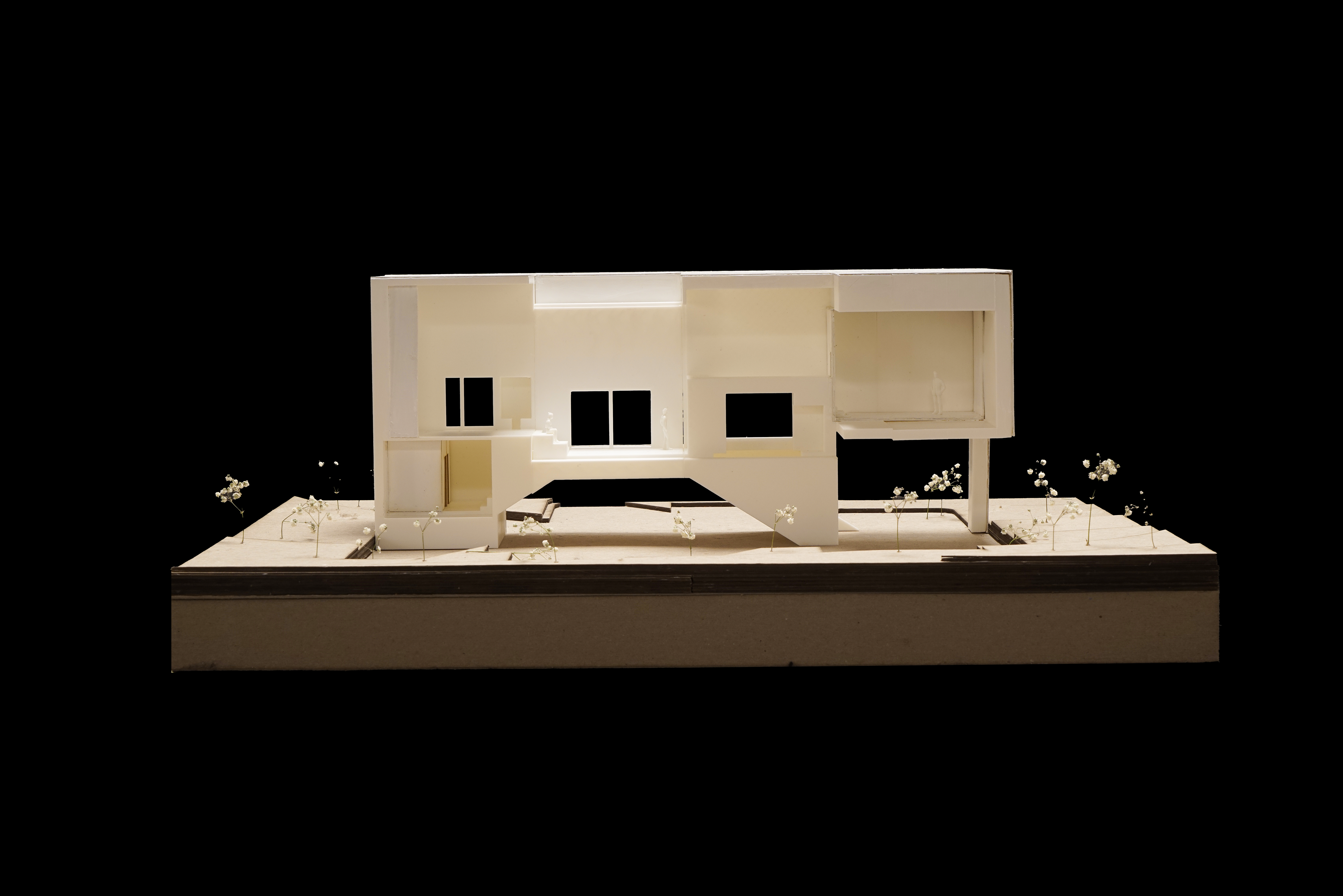 Physical Model - Scale: 1/8" = 1'-00"