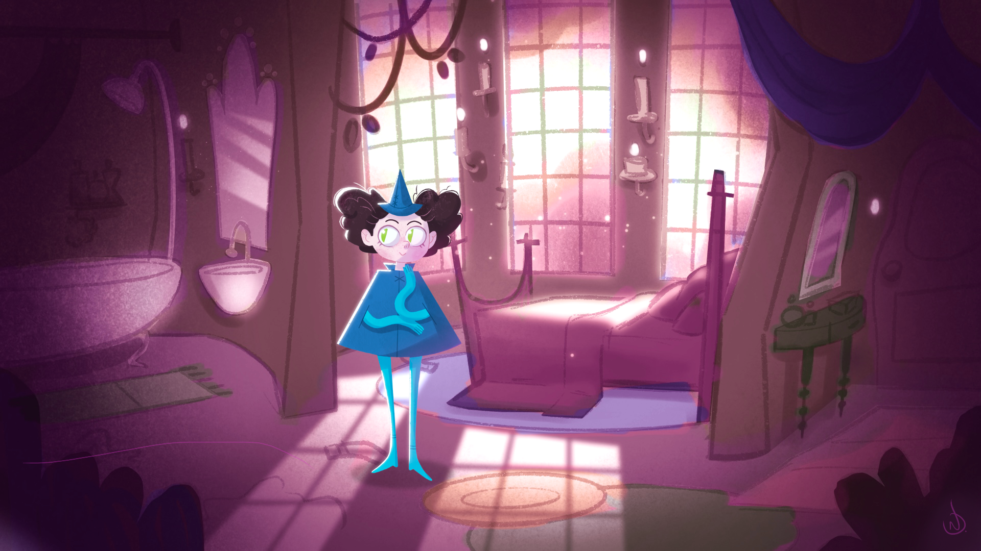Background color test.