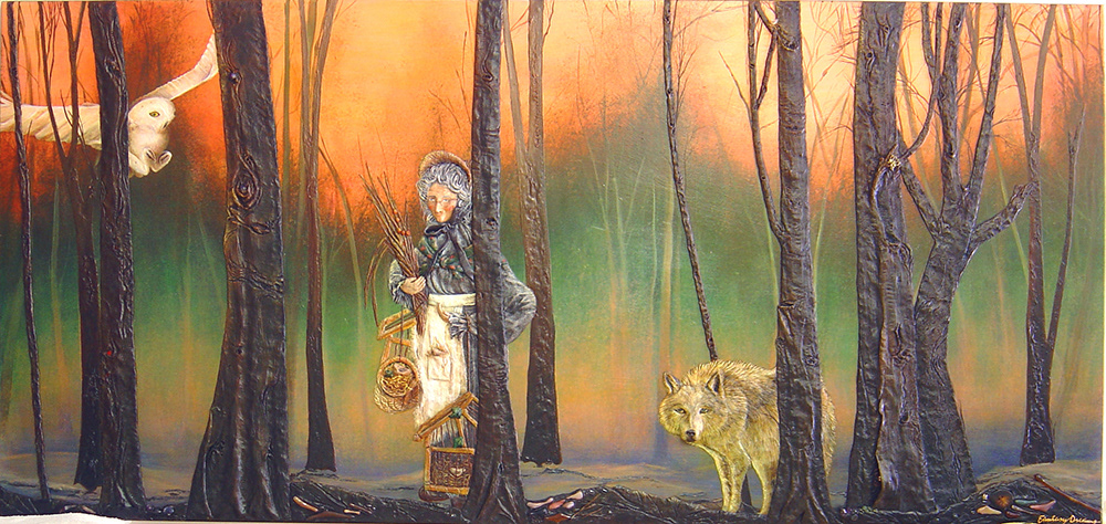 Enchanted Forest bedhead