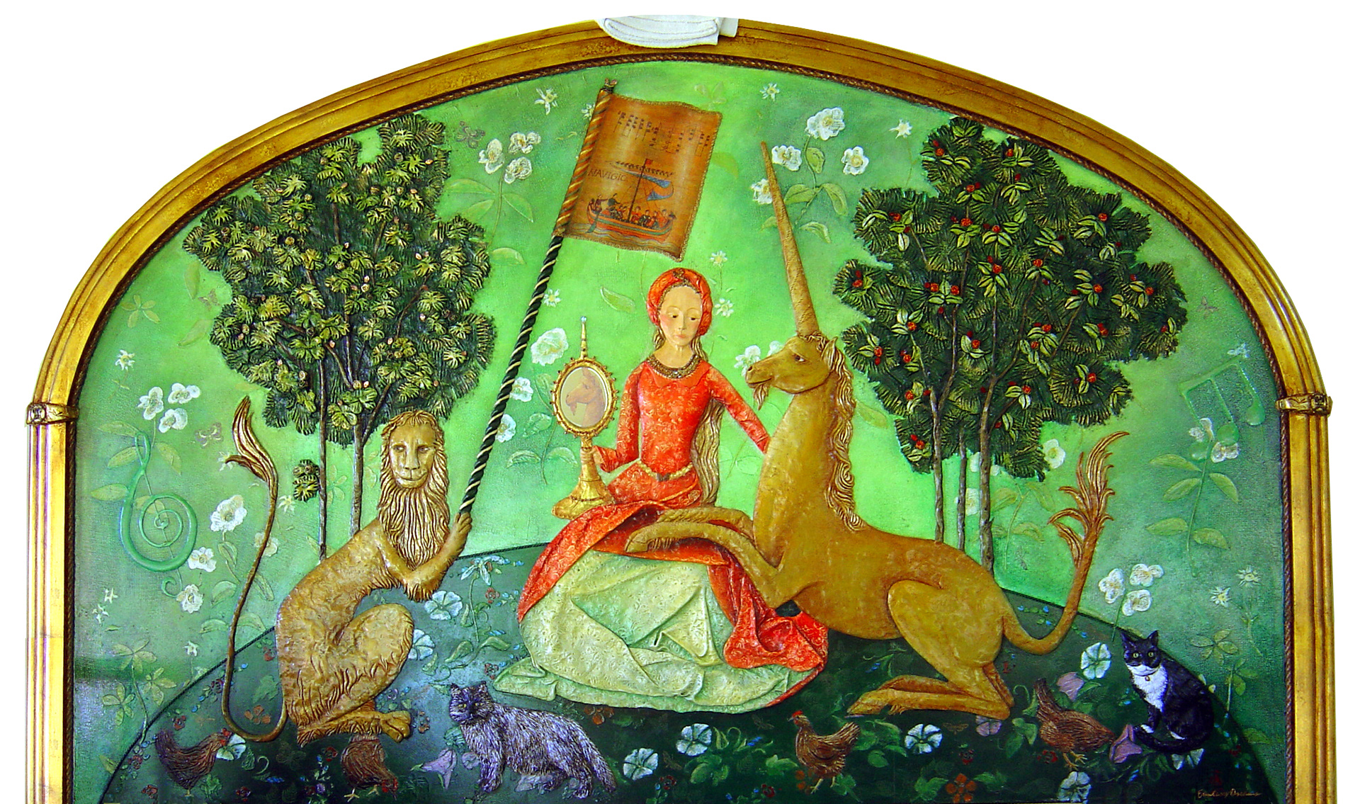 Lisel Tapestry bedhead