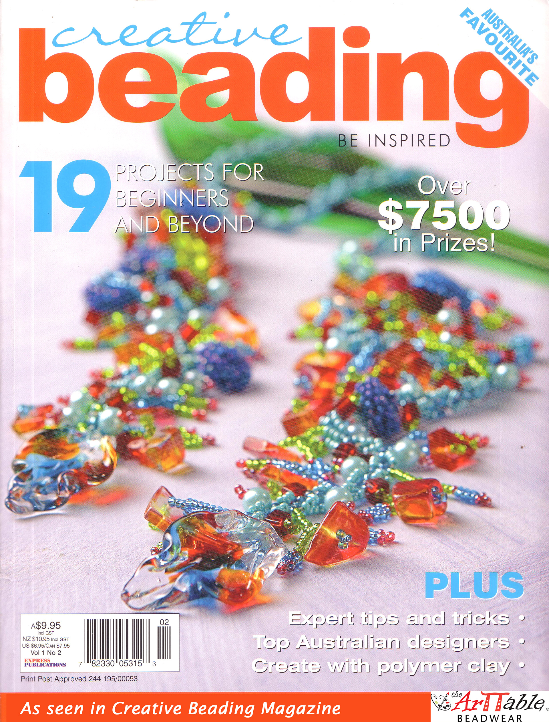 FRONT PAGE - Creative Beading magazine