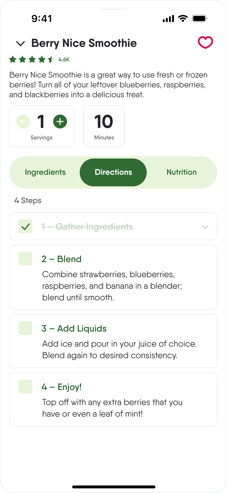 Recipe Detail - Directions
