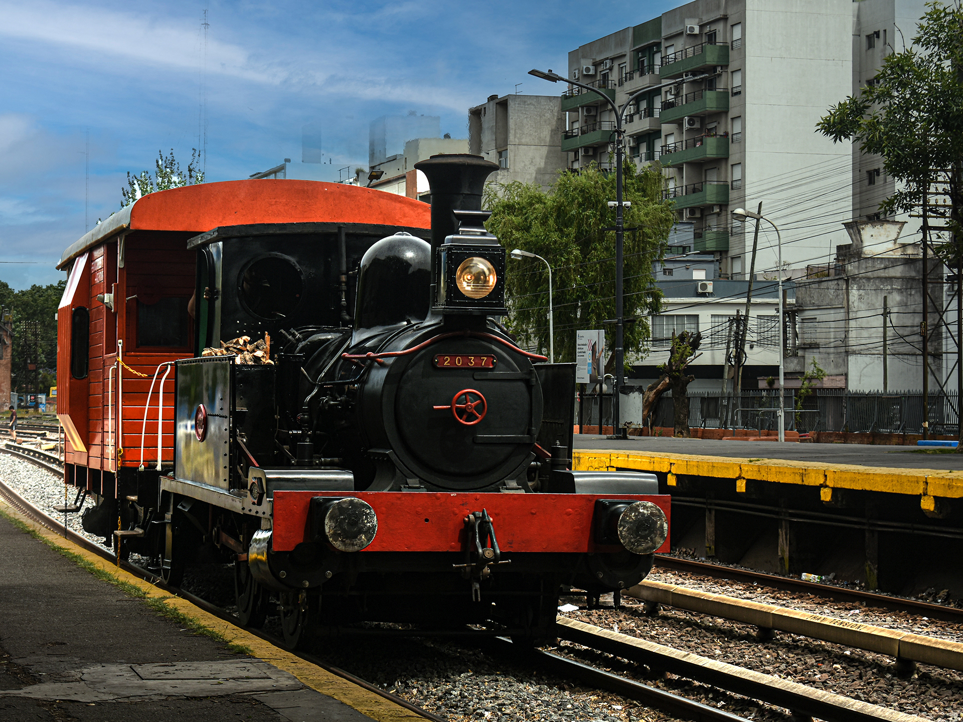 Locomotora a vapor "Robert Stephenson - 1906" 