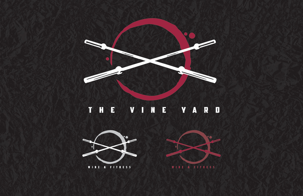 NICHE WINERY FOCUSED ON FITNESS - LOGO CONCEPT