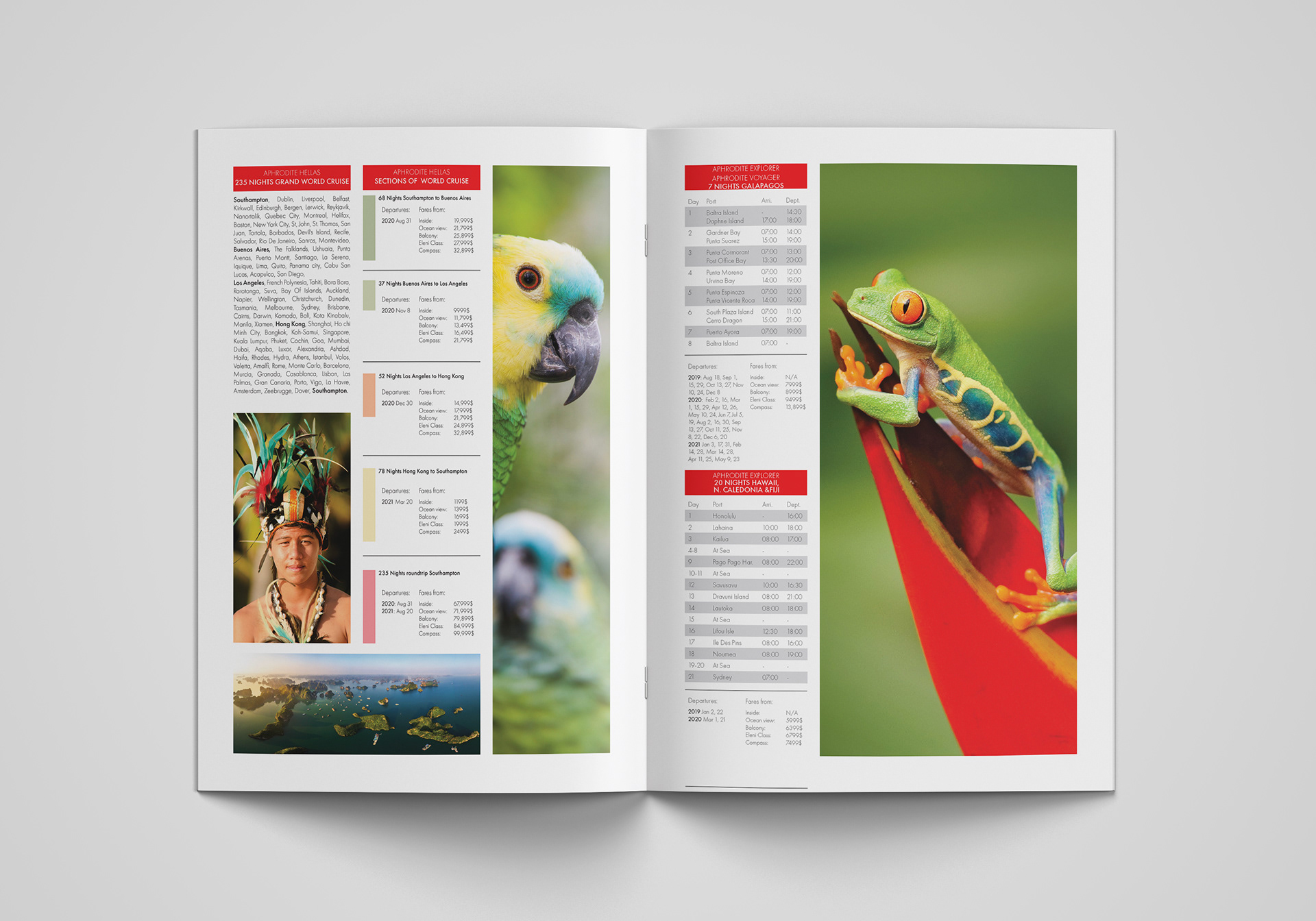 APHRODITE CRUISE LINES - BROCHURE