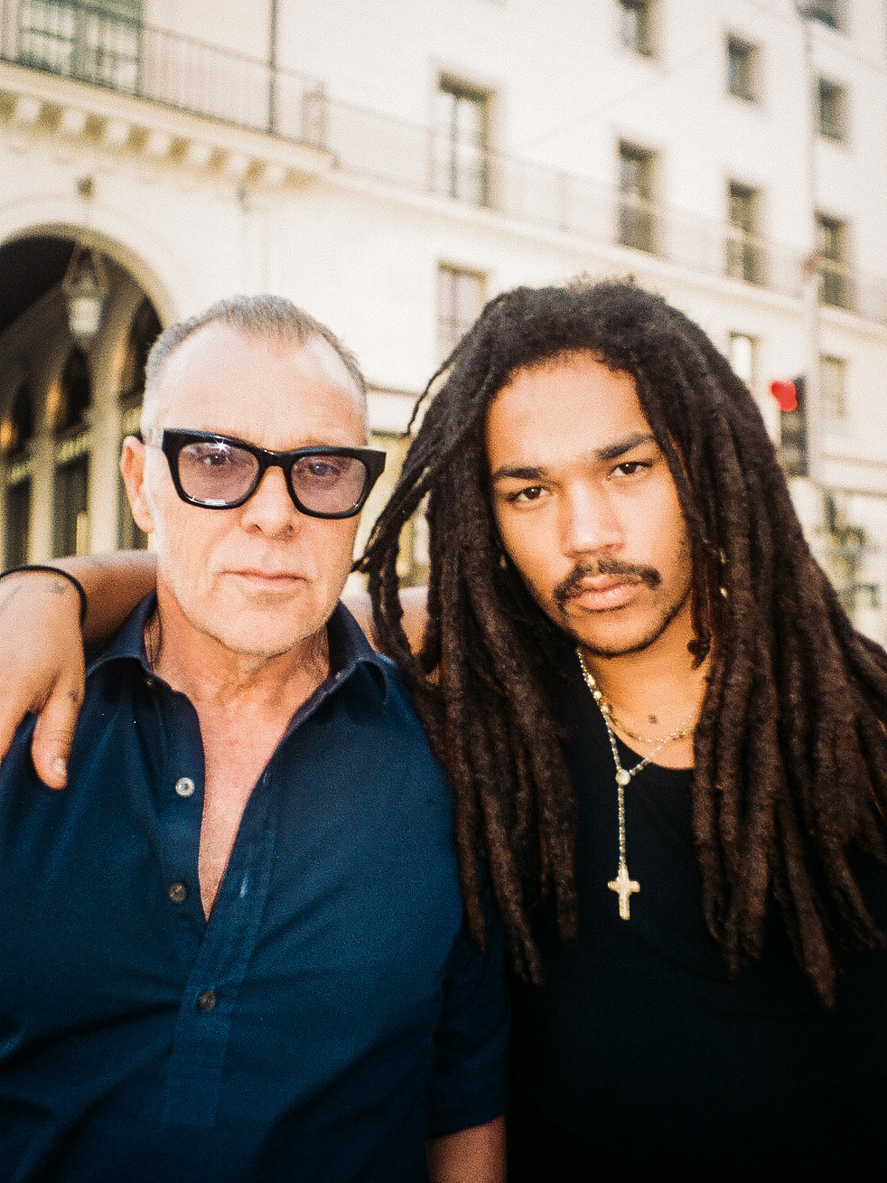 George Cortina and Luka Sabbat in Paris