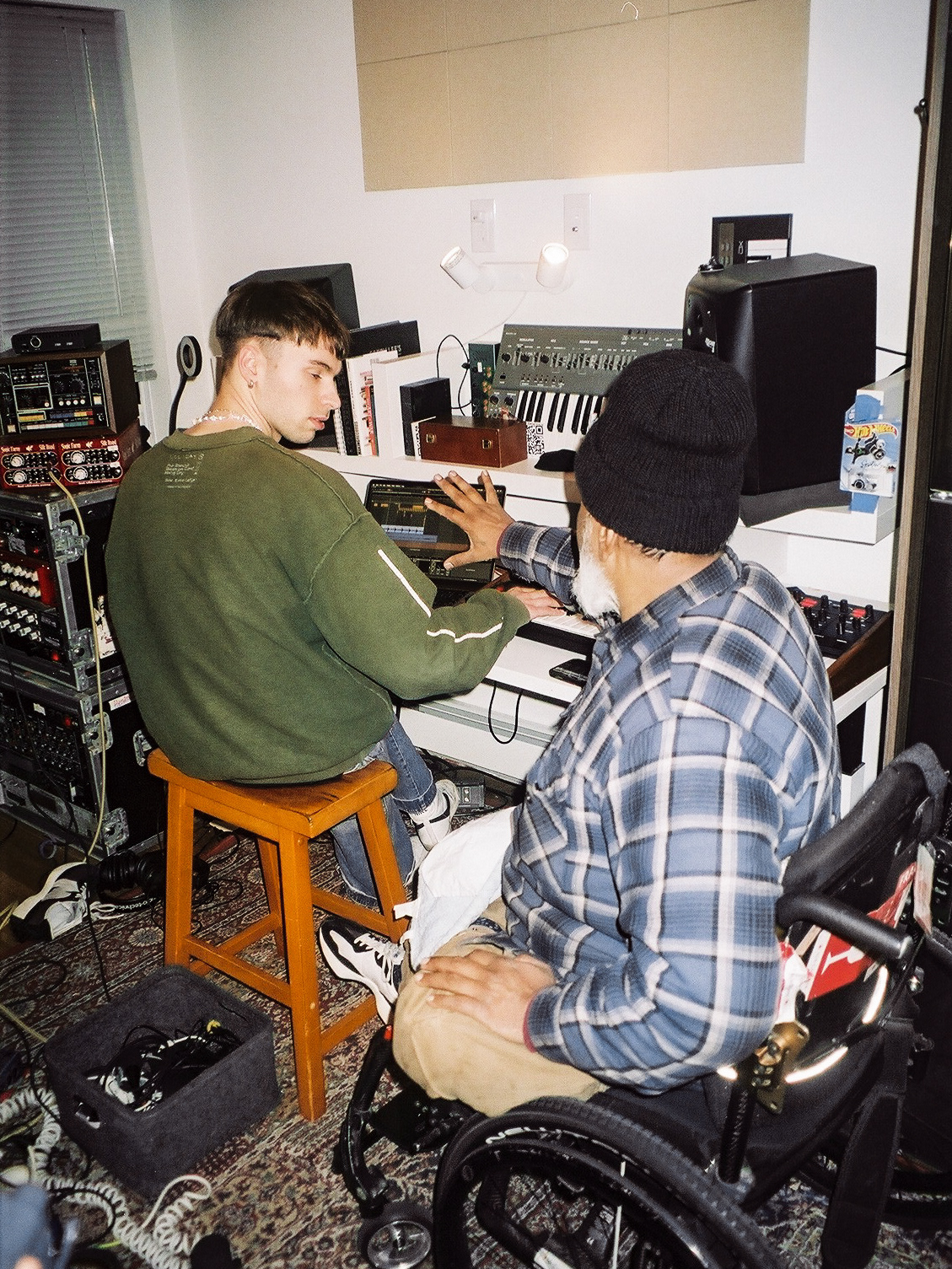 Carson Bassett of Daysormay and Chin Injeti in Surrey