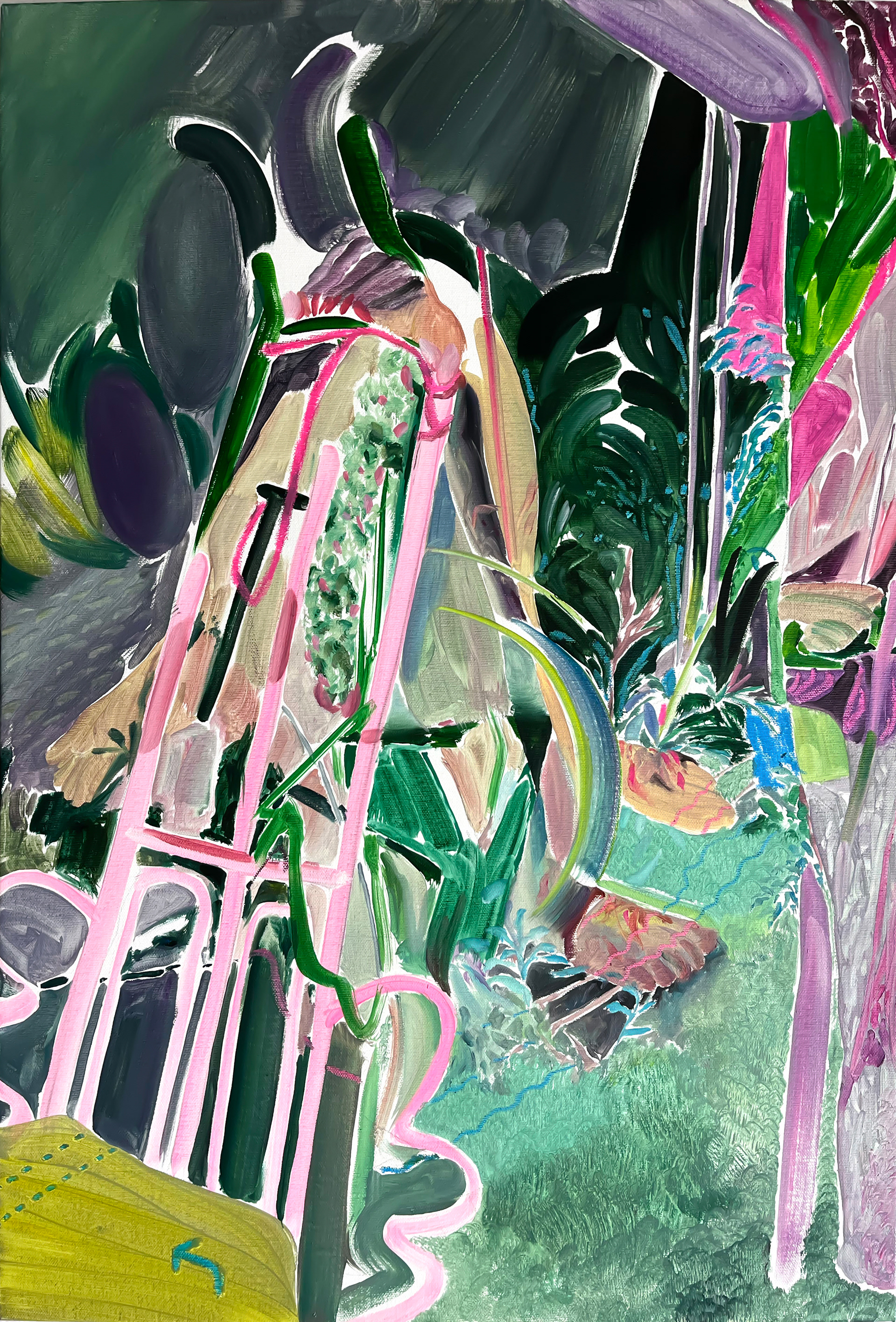 Live in Idleness, 60.6x90.9cm, oil on canvas, 2022
