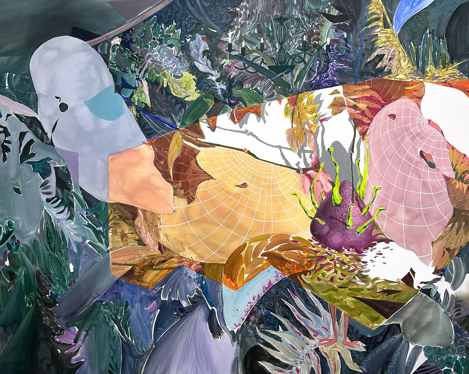 A phantom, 162.2x130.3cm, oil on canvas, 2022