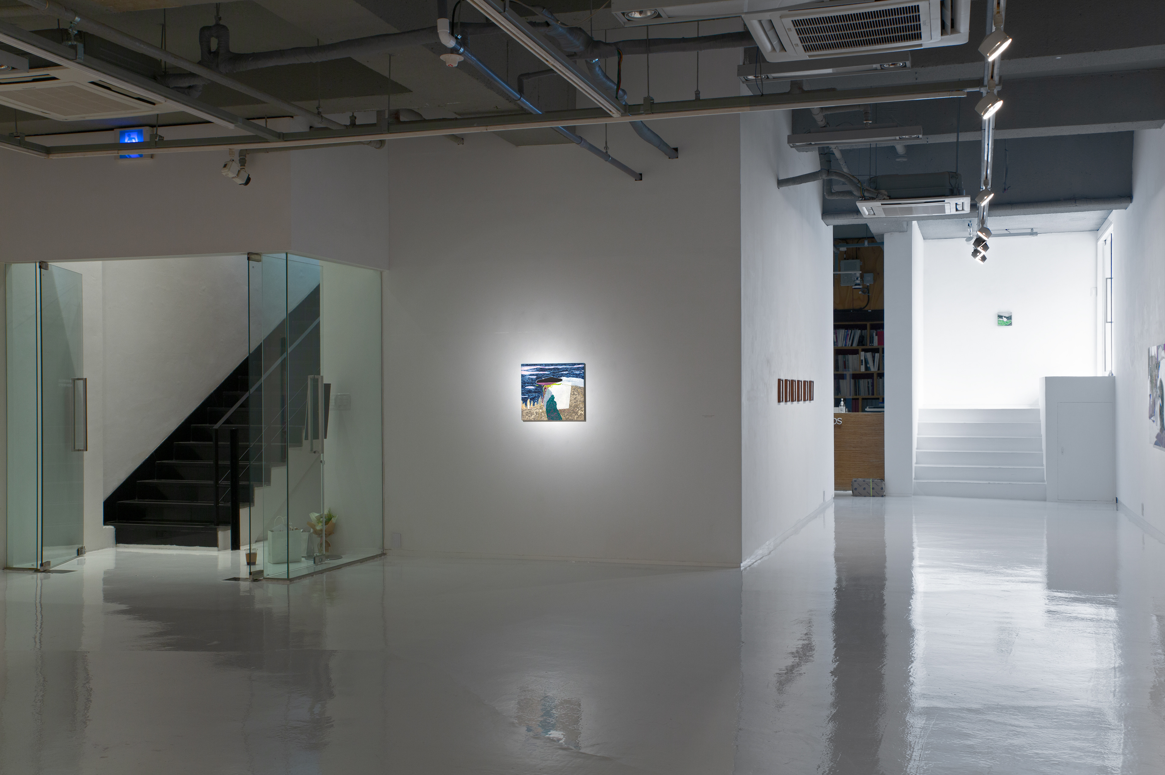 Lying on the rock and chatting, 45.5x53.0cm, Oil in canvas, 2020