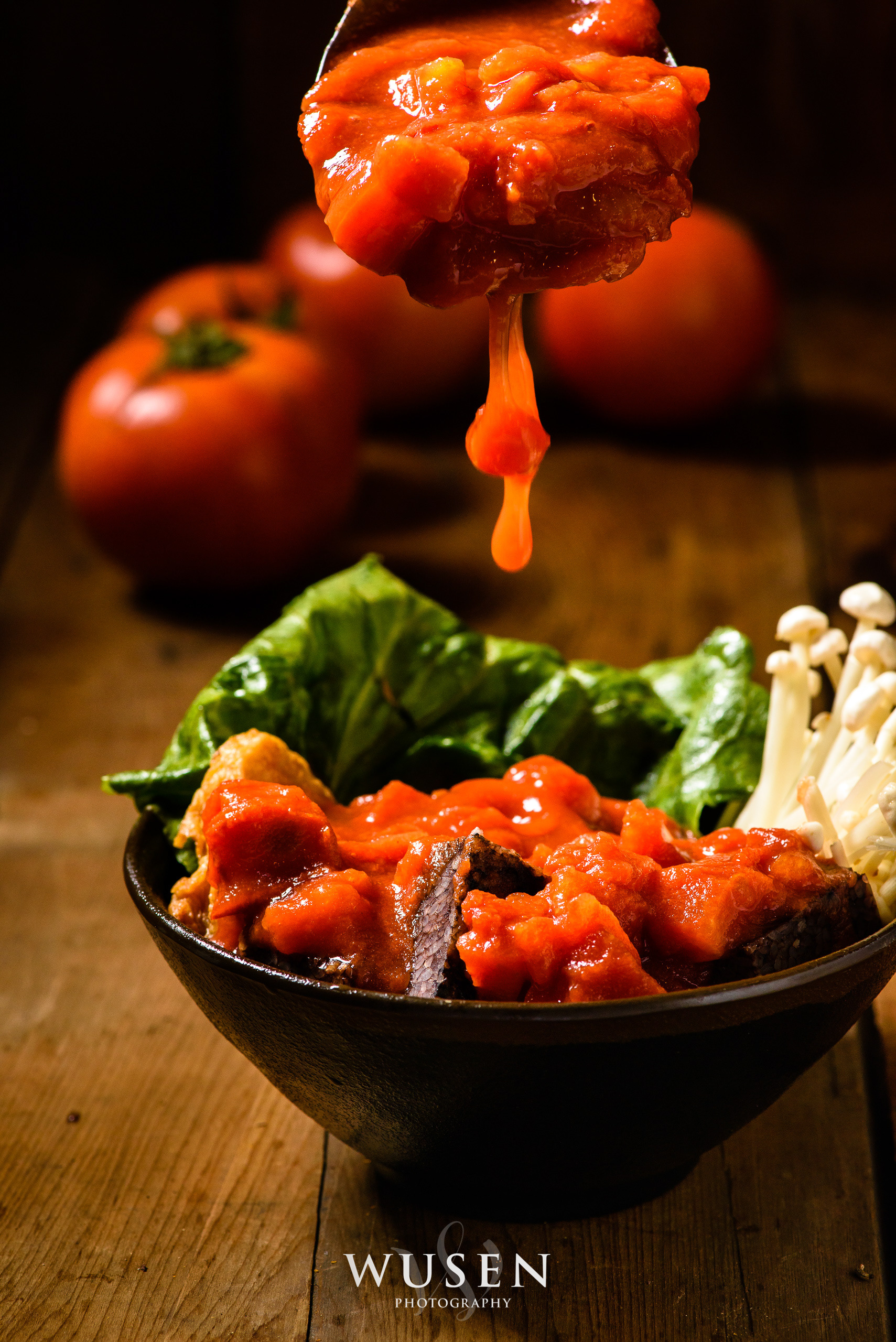 番茄鍋底, 麻辣鍋食材, 鍋物拍攝