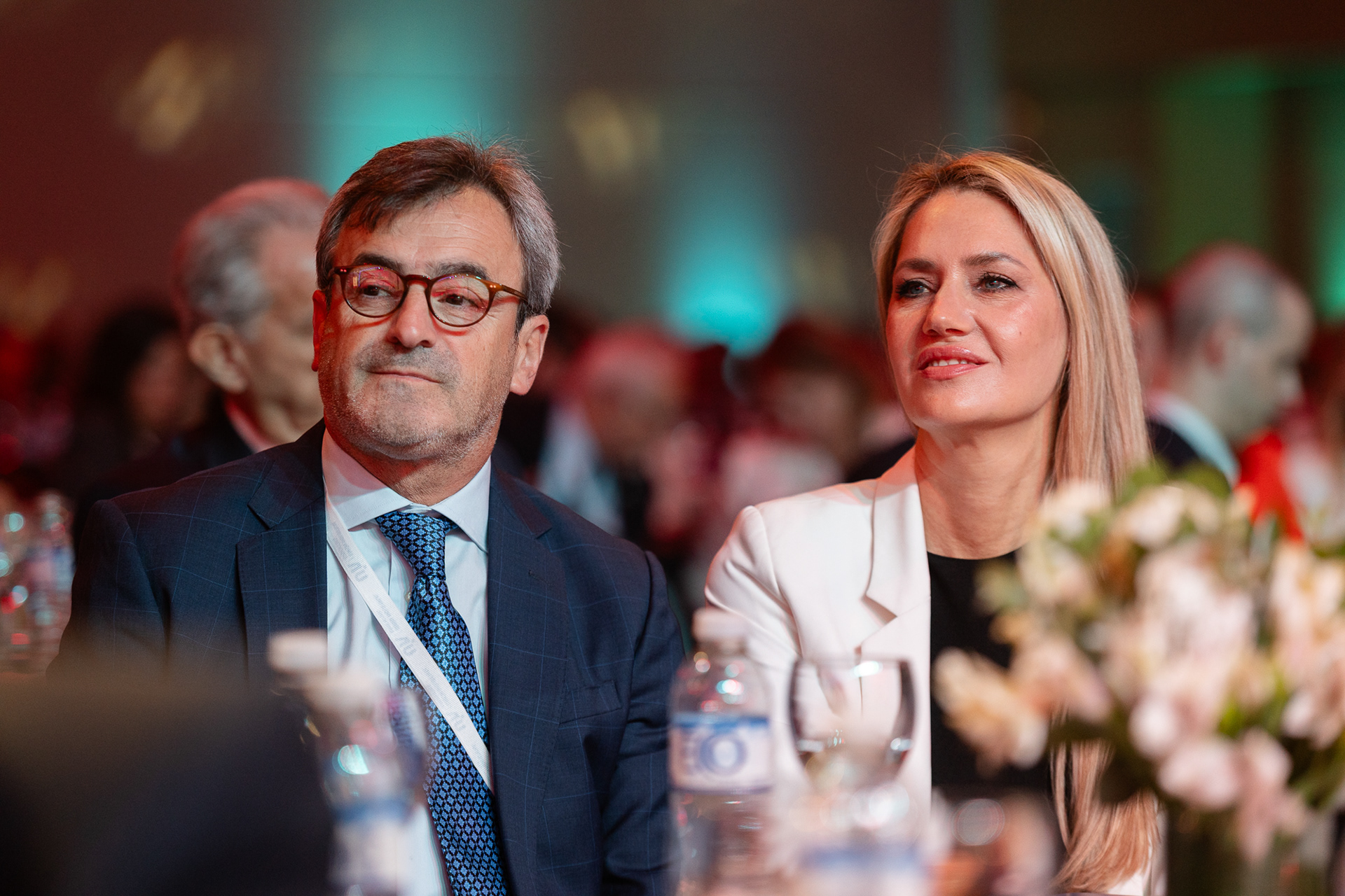 Martín Rappallini y Carolina Losada, senadora nacional