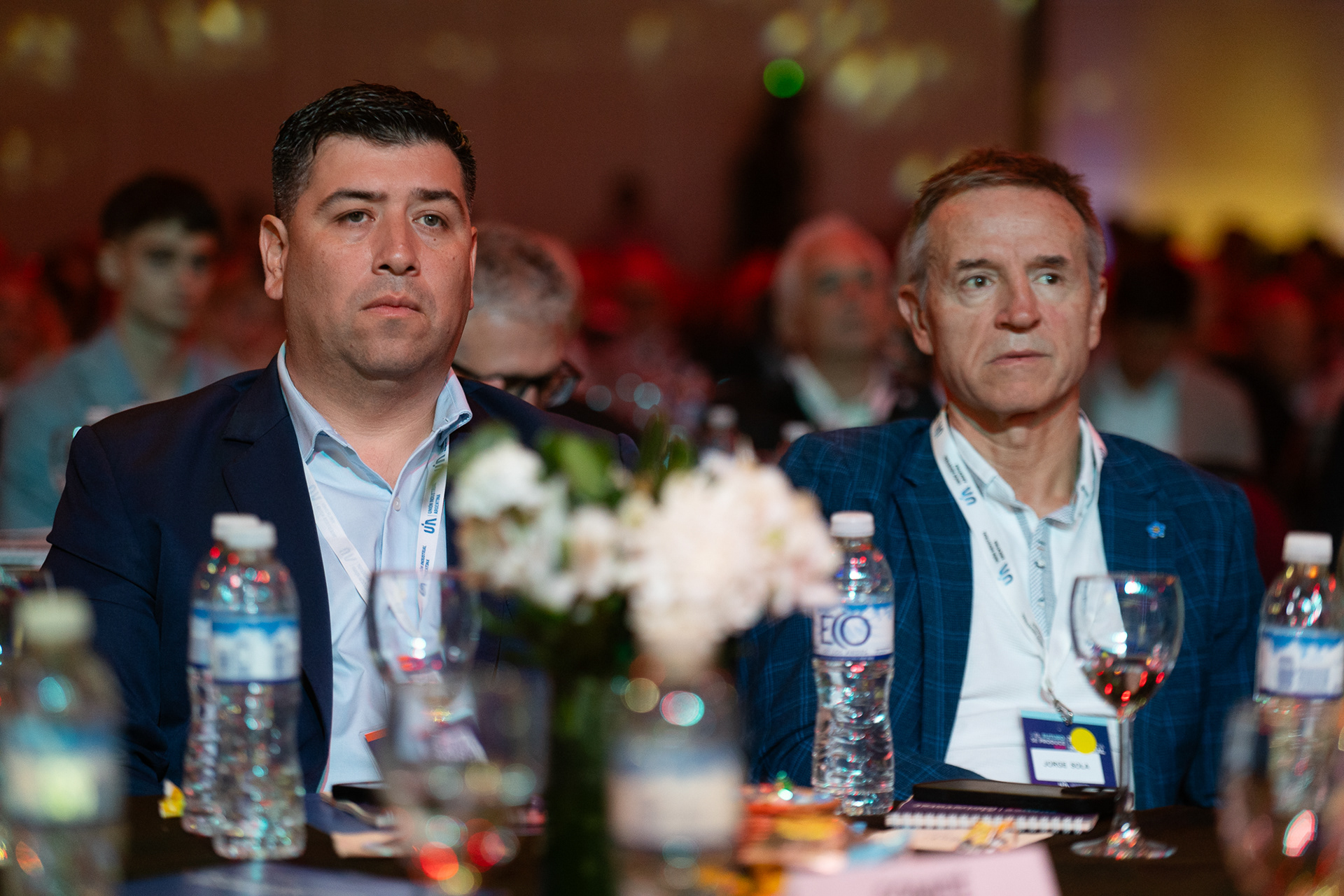 Nueva cúpula de la CGT Cristian Jerónimo (izq) junto a Jorge Sola (der)