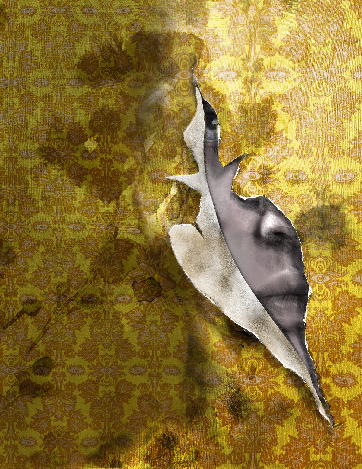 Cover Art for The Yellow Wallpaper