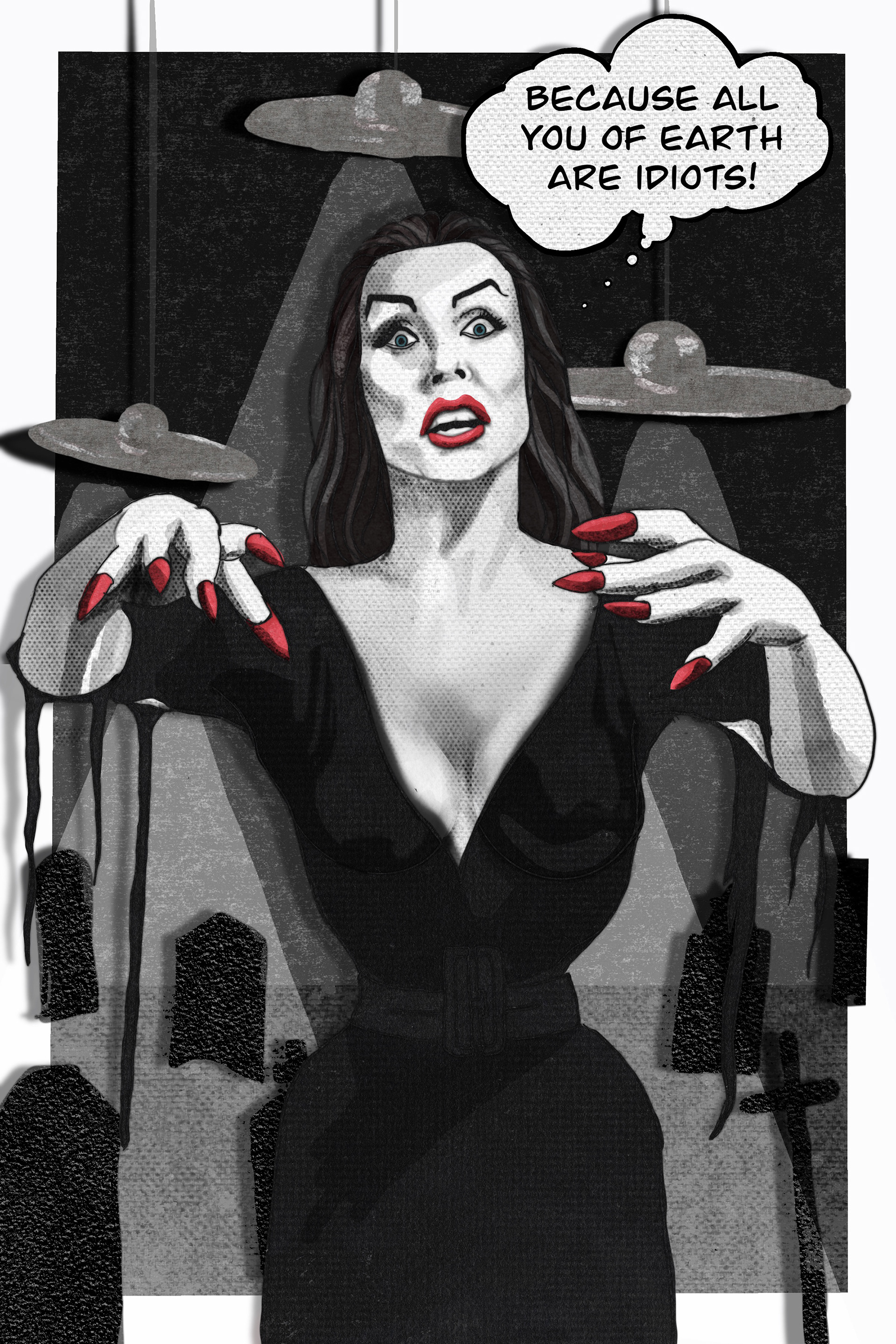 Vampira from Plan 9 From Outer Space