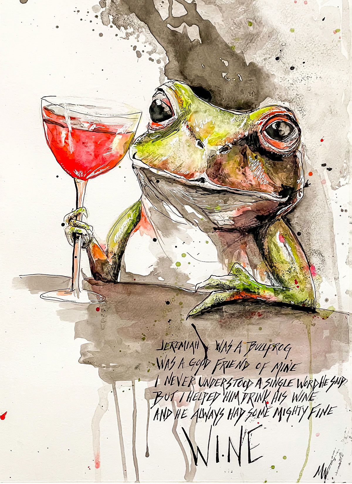 Jerimiah Ink on Paper