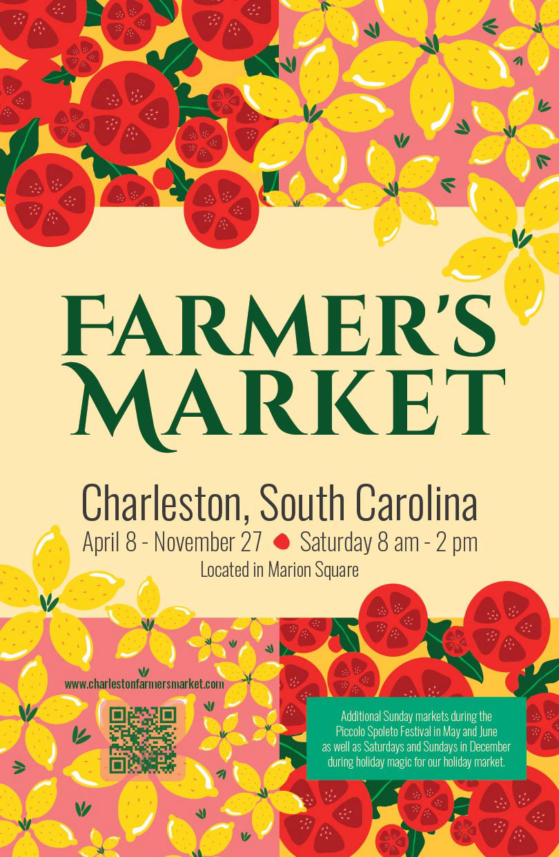 Charleston Farmer's Market Promotional Poster