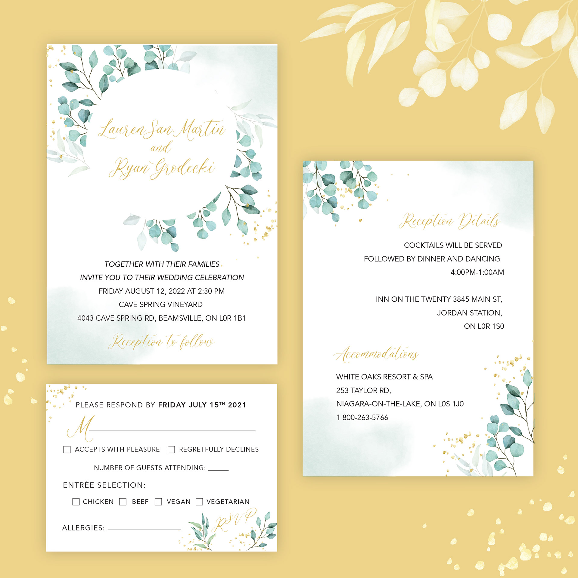 Wedding Invite Suite