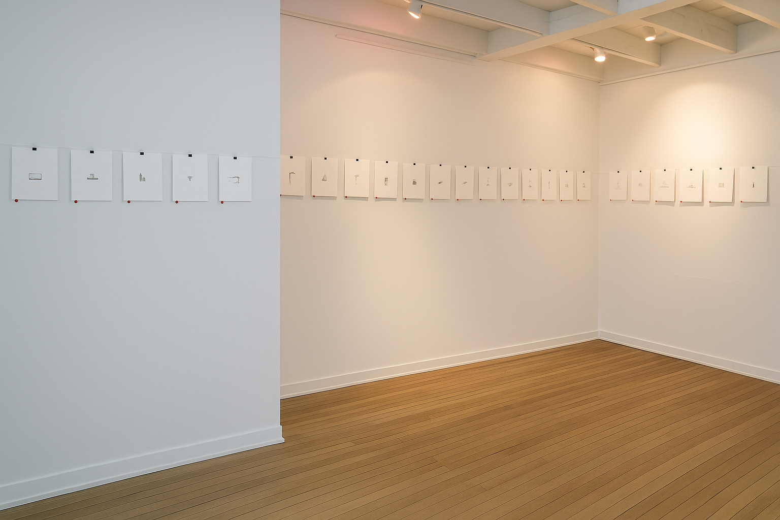 Mockup III de montaje en la Galería de Cooperartes