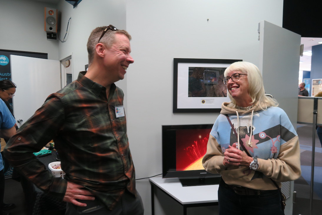 Phil Hart and Dr Carole Jackson