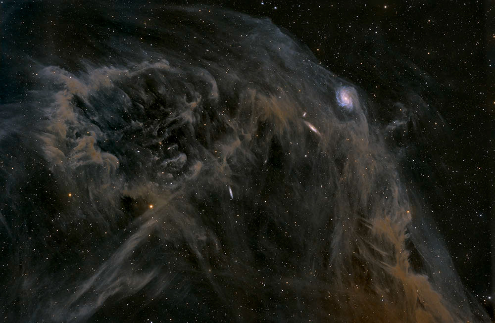 Greg England - "IC 4633 with Integrated Flux Nebula"