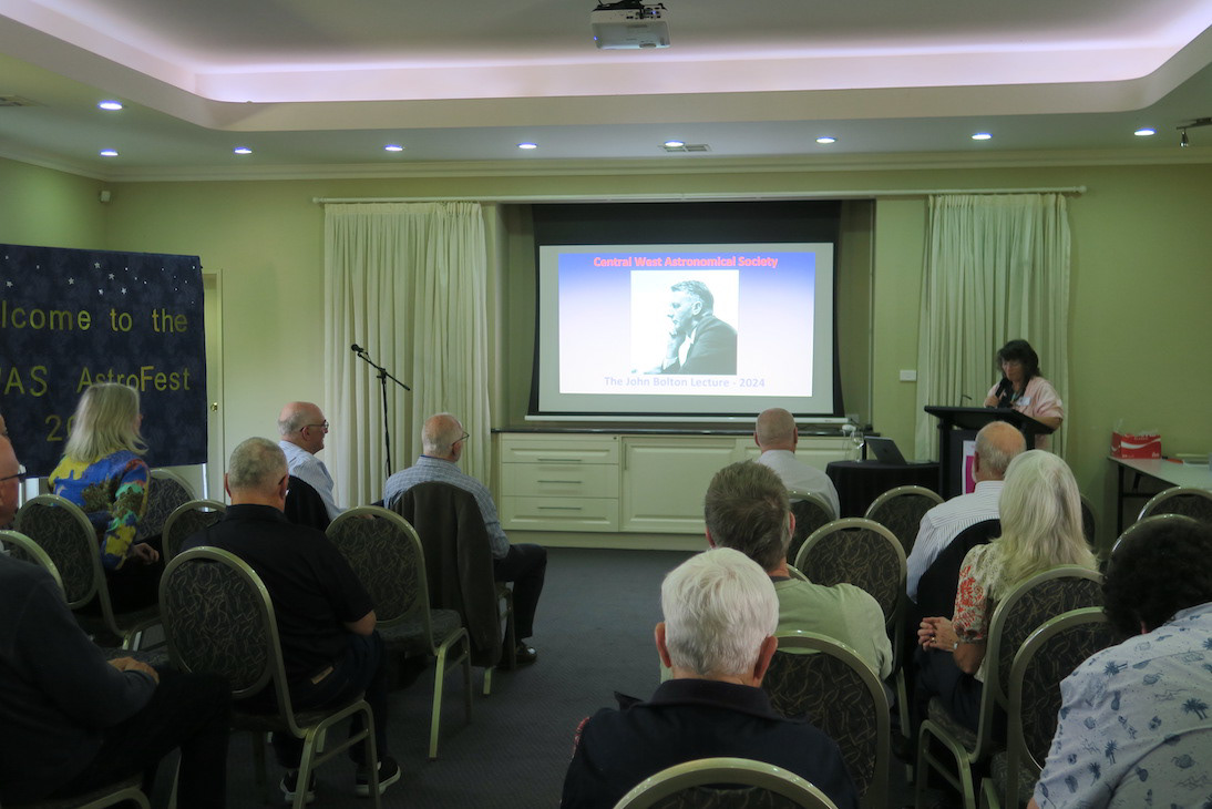 Introduced by CWAS President, Karen Kable