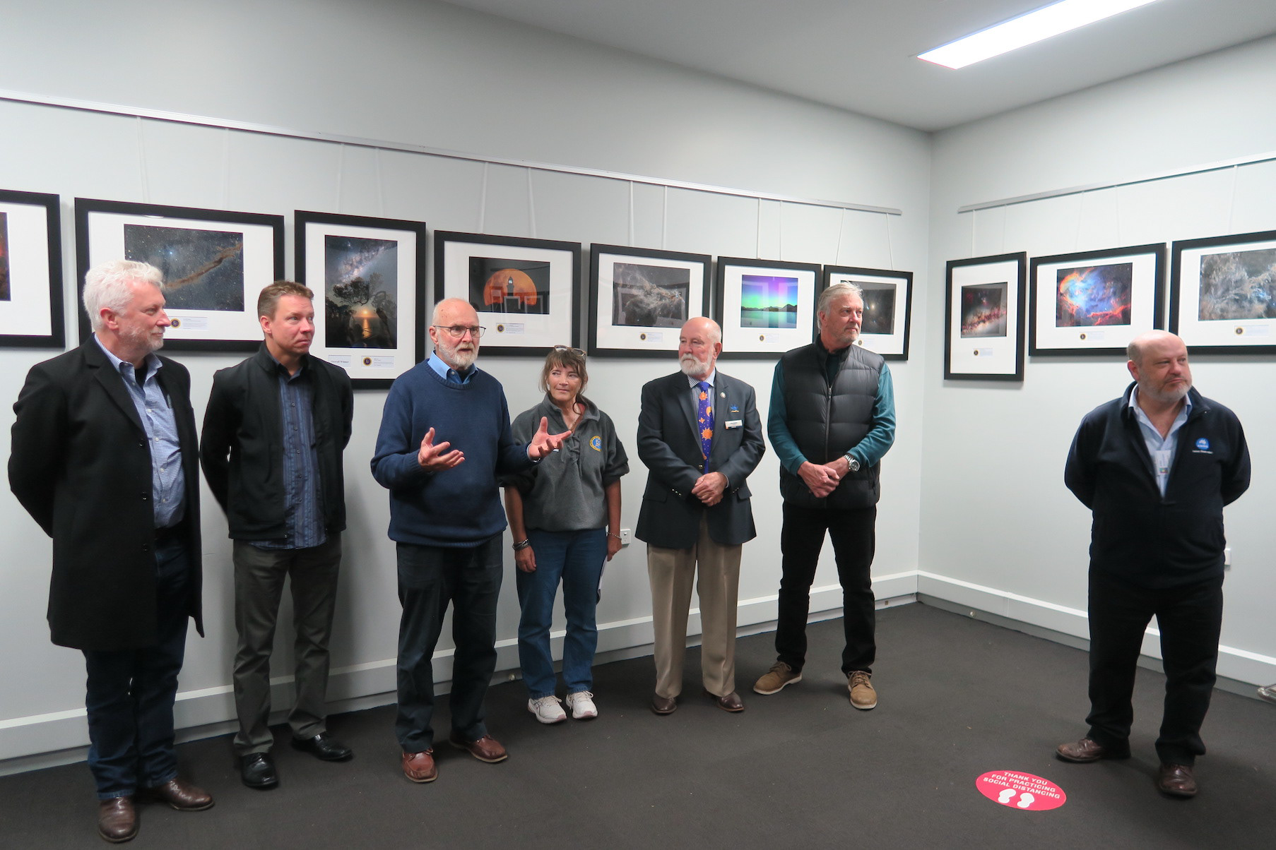 Dr David Malin remarked on the high quality of the images.