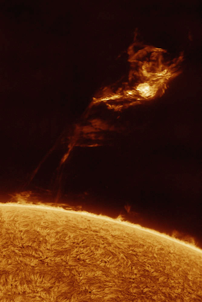 Andy Casely - "A Solar Sprite takes Flight"