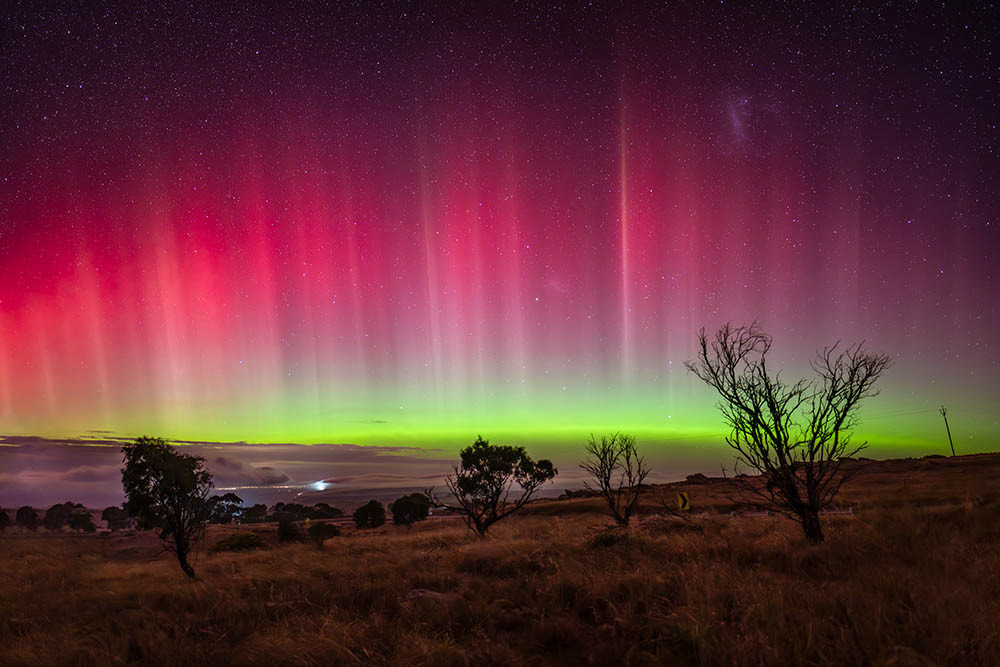 Jarrod Rueff - "Aurora Australis from Palmer, SA"