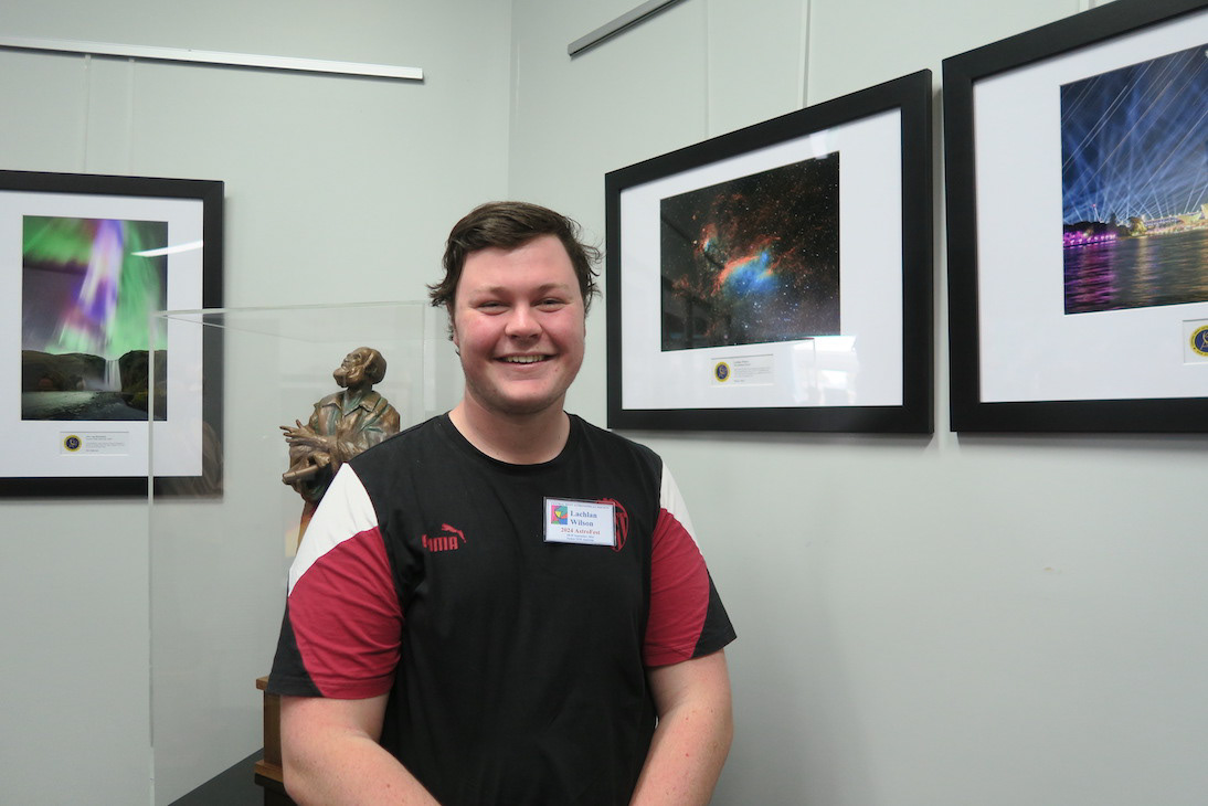 Lachlan Wilson with his Junior category image