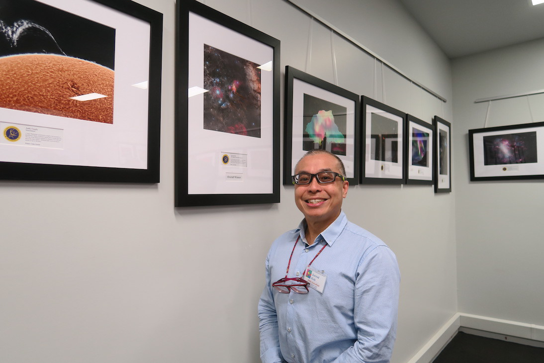 Jarrod Koh with his Overall Winning image