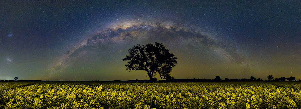 Peter Abery - "4 Galaxies Panorama"