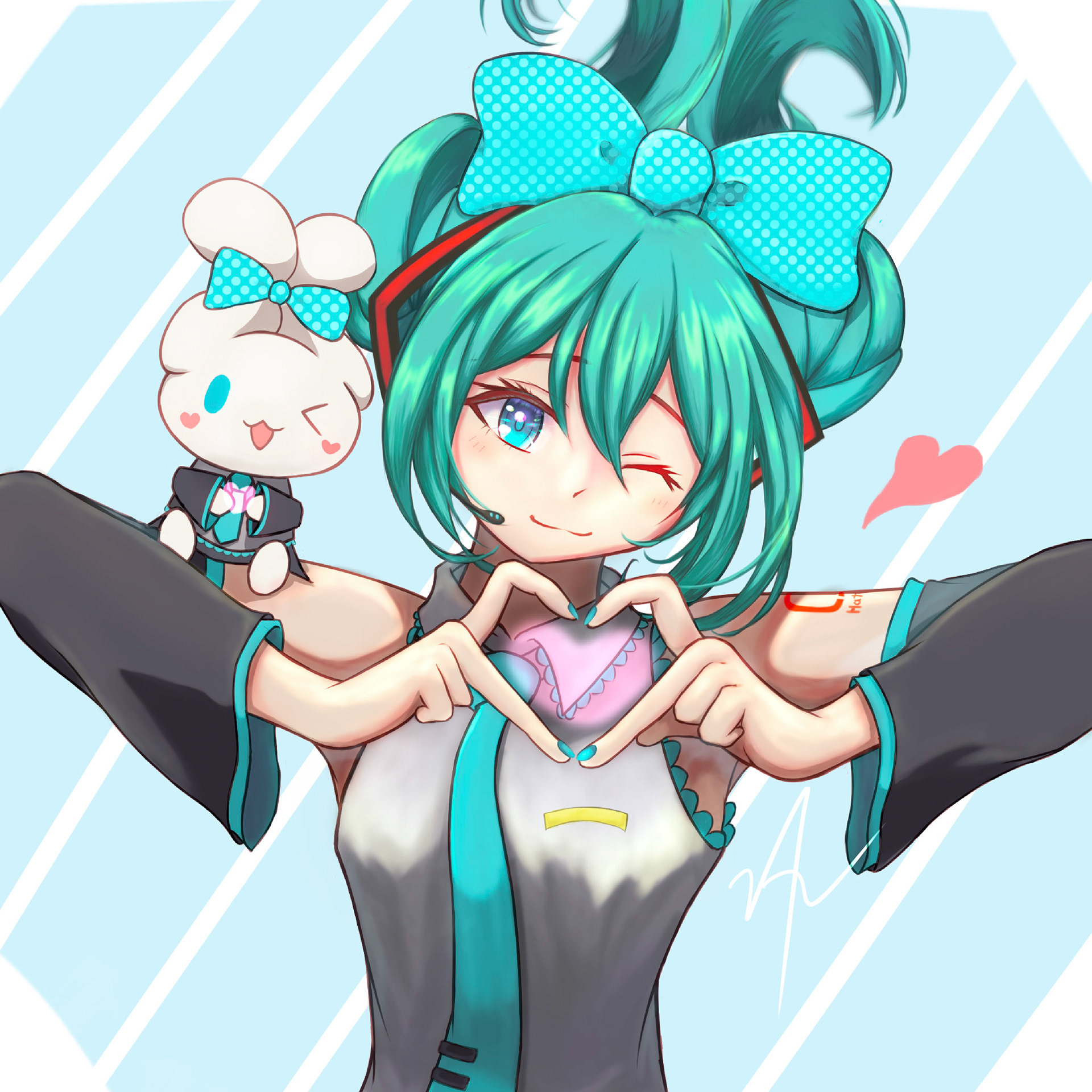 シナミク(初音ミク × シナモロール)